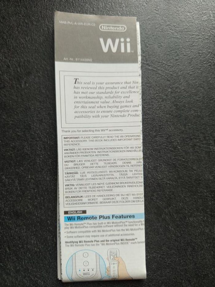 Nintendo - Wii - Wiimote - photo numéro 5