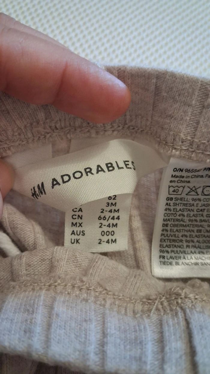 Lot leggings 2-4 mois - photo numéro 4