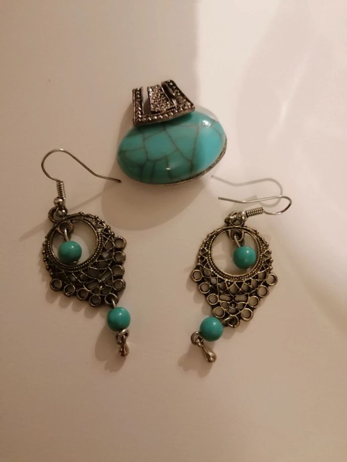 Ensemble boucle d oreille - photo numéro 1