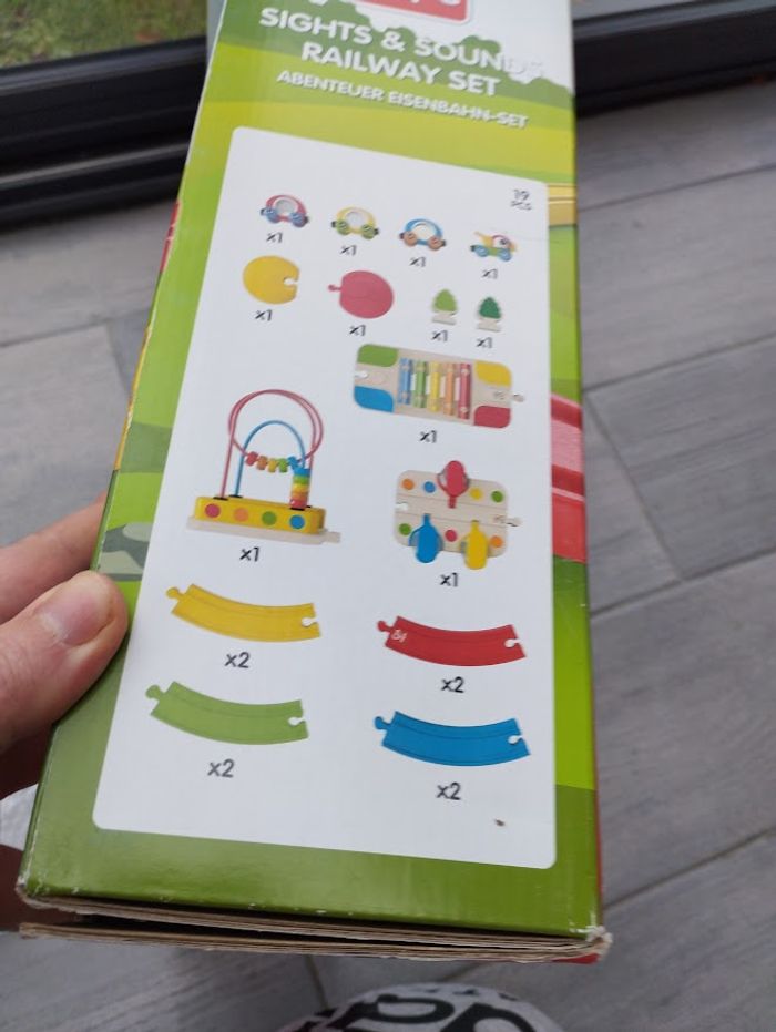 Hape - Ensemble de train en bois sonore - photo numéro 10