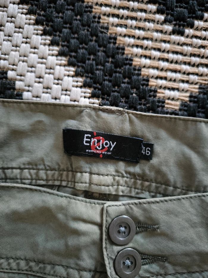 Pantalon cargo enjoy taille 46-48 neuf - photo numéro 2