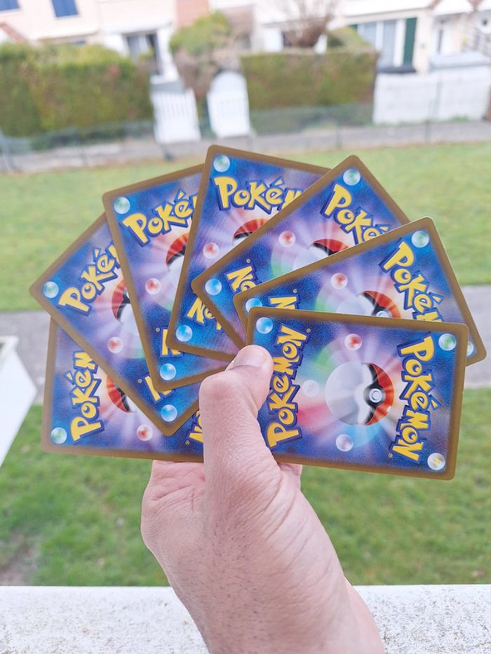 Lot de 7 cartes Pokémon japonaises - photo numéro 7