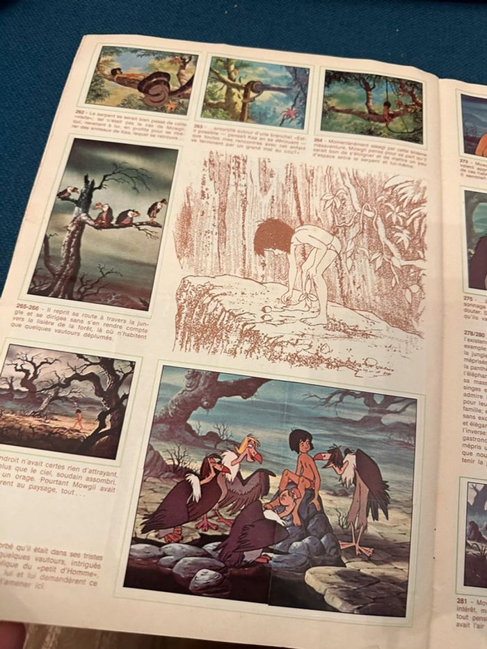 Album Panini ancien 1979 Disney Le Livre de la Jungle Mowgli collection stickers autocollants - photo numéro 10