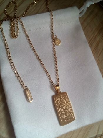 Collier signe astrologique lion