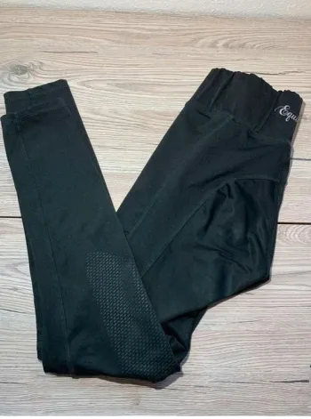 Legging d’équitation equilibre noir – Taille 36 – grip silicone genoux
