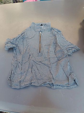 Blouse carreau