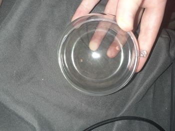 Boule de Noël transparente