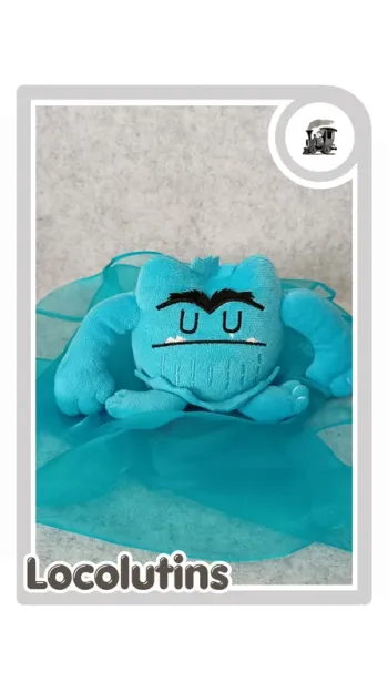 🚂 Peluche tristesse ▪ inspirée du livre La couleur des emotions