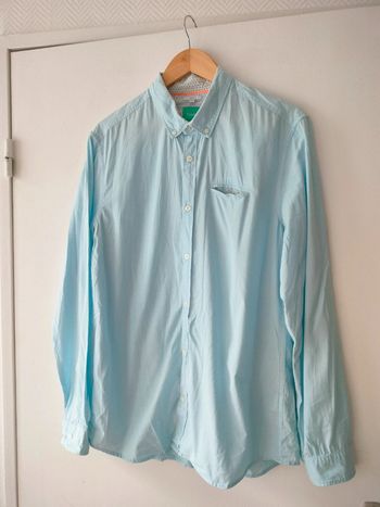 Chemise bleu ciel Jules XL