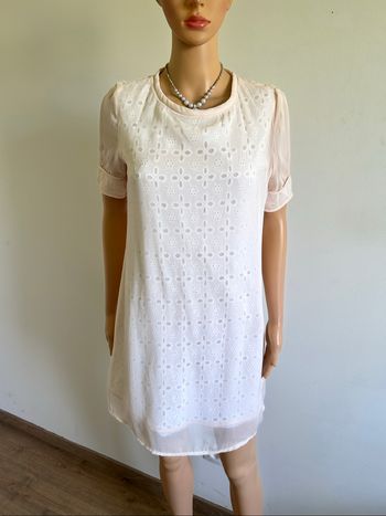 Robe beige à manches courtes See U Soon taille 0 jamais portée