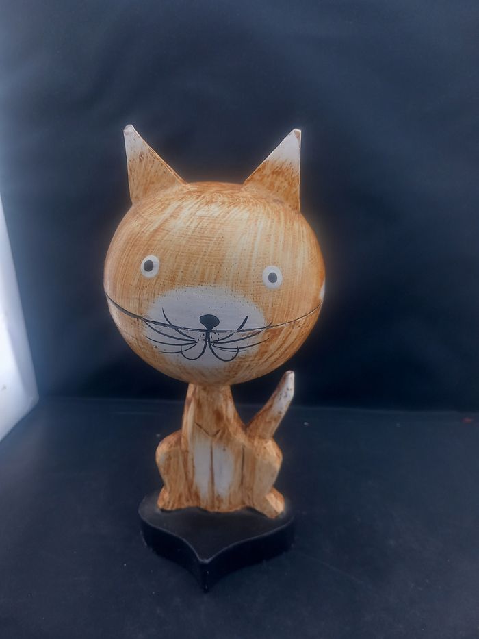 Cendrier en forme de chat