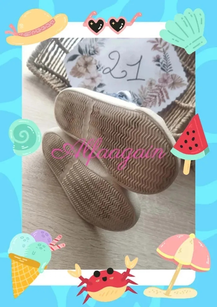 Baskets obaibi papillons 21 - photo numéro 5