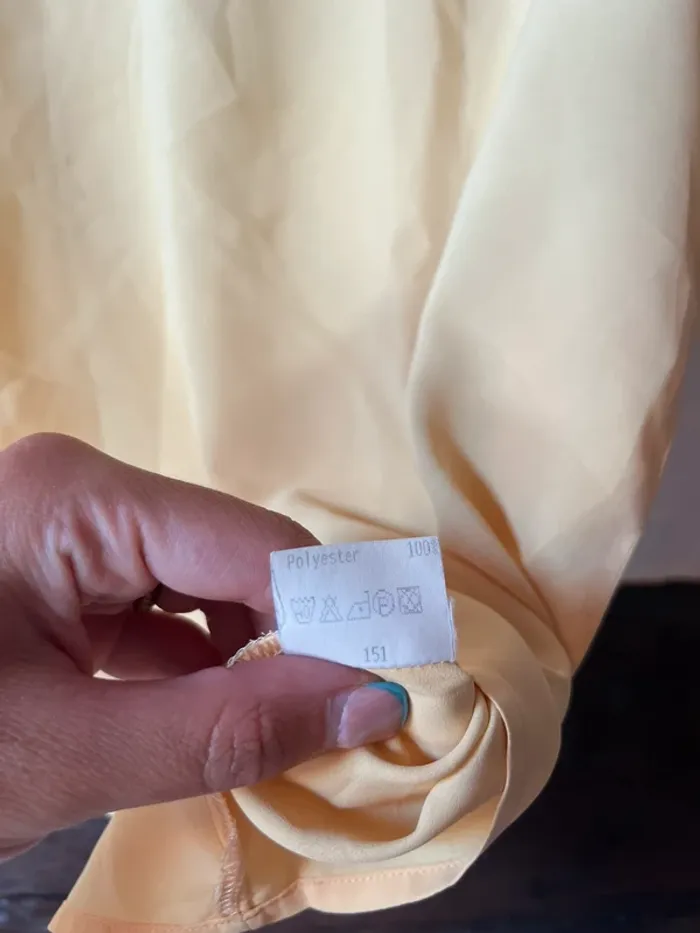 Top jaune pastel – PierBé Paris – douceur & bonne humeur – T. 40 - photo numéro 5