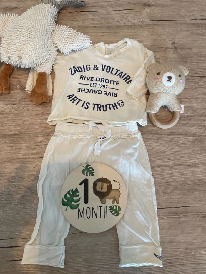 Tenue zadig et Voltaire mixte 1 mois - photo numéro 2