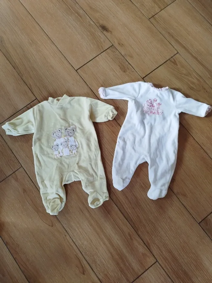 8 Pyjamas chauds bébé fille 3 mois - photo numéro 2
