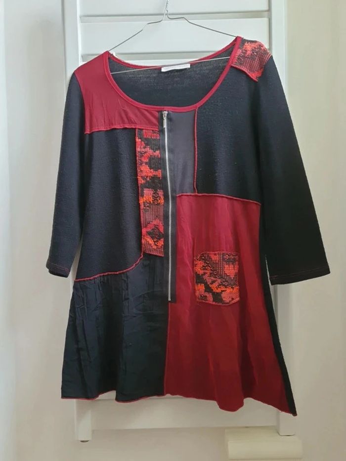 Robe patchwork Armand Thiery - Taille 3/L - photo numéro 2