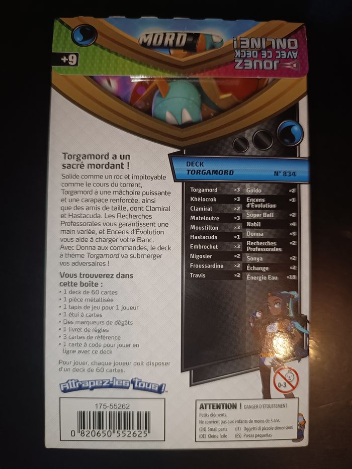 Deck Pokémon fr 🇨🇵 voltage éclatant torgamord - photo numéro 5