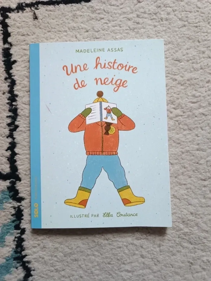 Livre une histoire de neige 6-9ans