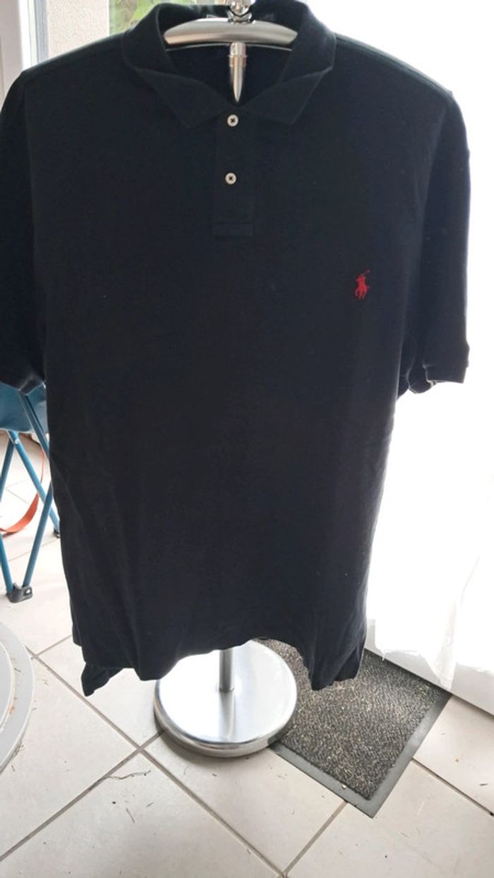 Polo noir Xxl