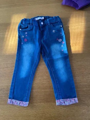 Jeans fille 24 mois