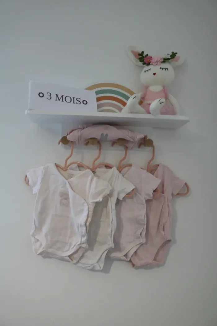 Lot bodies été Obaïbi 3 mois
