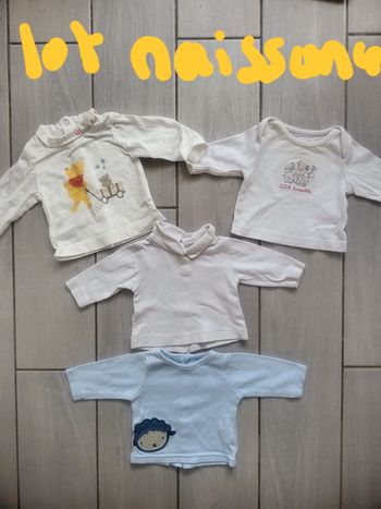 Tshirts epais naissance  garcon