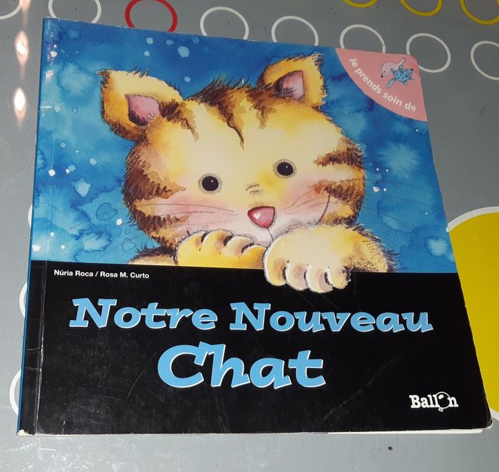 Livre notre nouveau chat