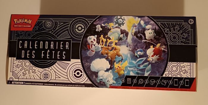 Pokémon : Calendrier des fêtes 2025 (de l'avent) - France