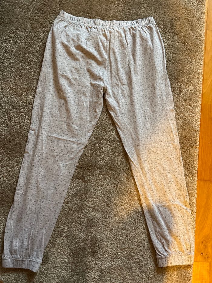 Pantalon pyjama gris Gemo M etat neuf - photo numéro 5