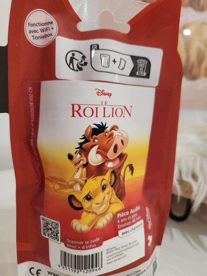 Figurines tonies disney les roi lion simba - photo numéro 2