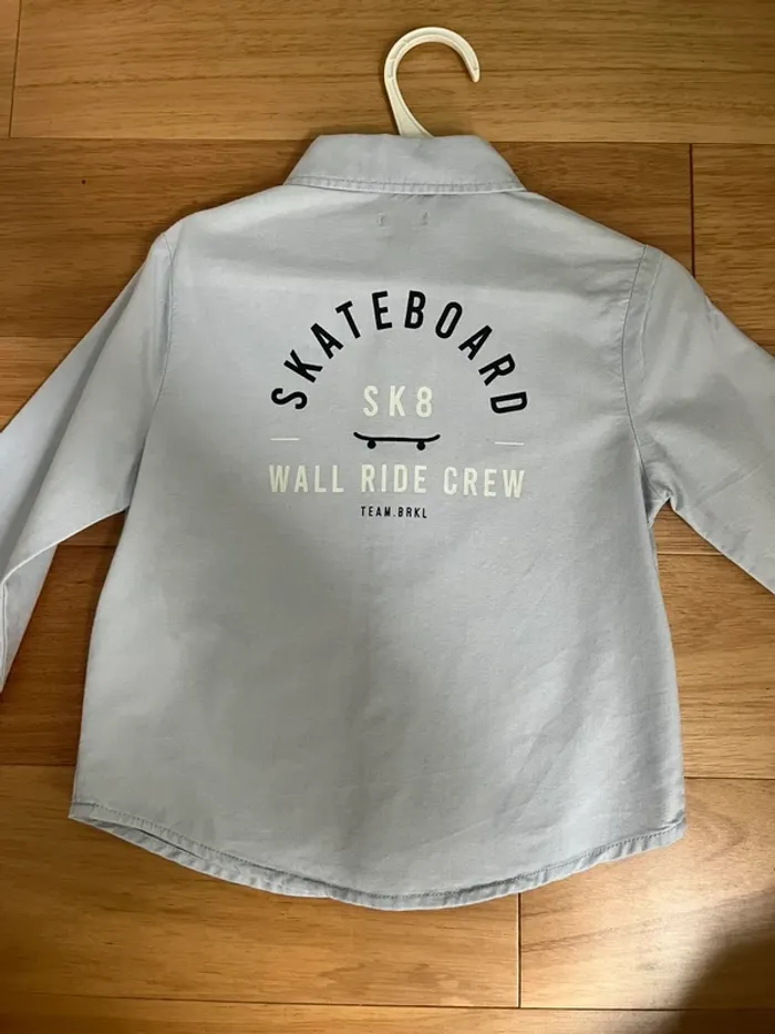 Chemise manches longues enfant garçon - photo numéro 3