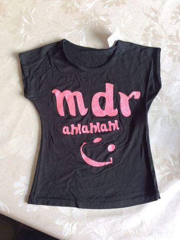 Tee shirt MDR Neuf 4 ans