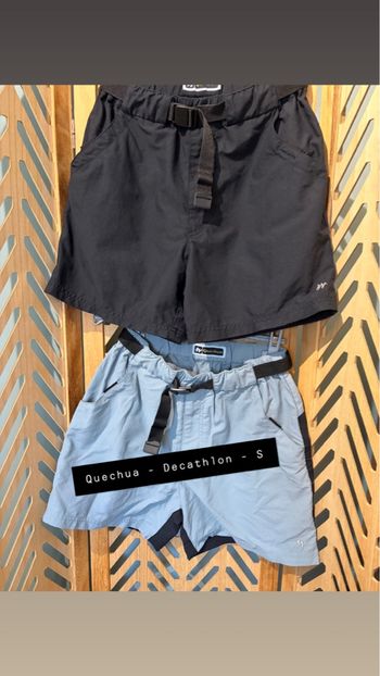 Lot de 2 shorts randonnée S 