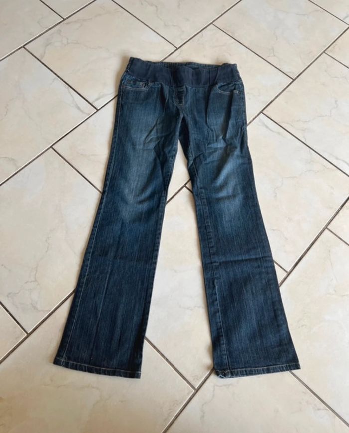 Jeans évasé pantalon maternité Pantalon de grossesse taille 38 calin kalin
