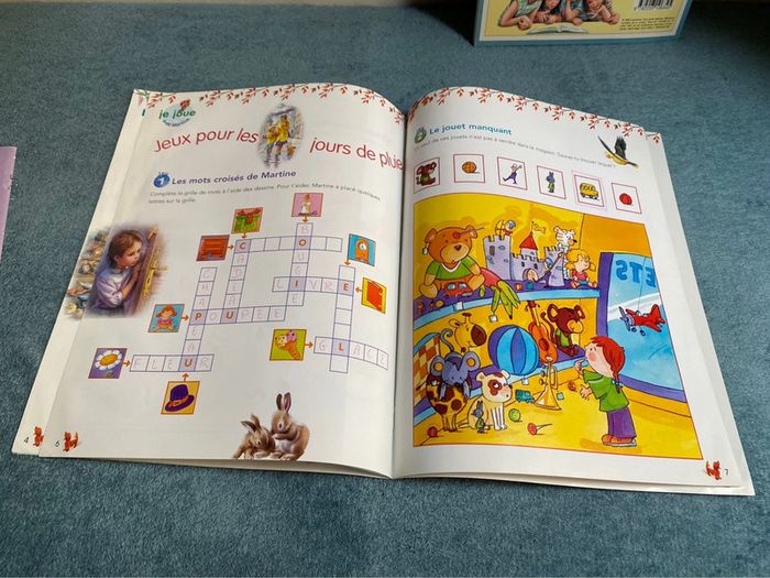 Lot de 4 livres fascicules Martine édition atlas et gommettes - photo numéro 16