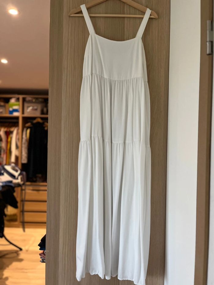 Robe d’été longue blanche