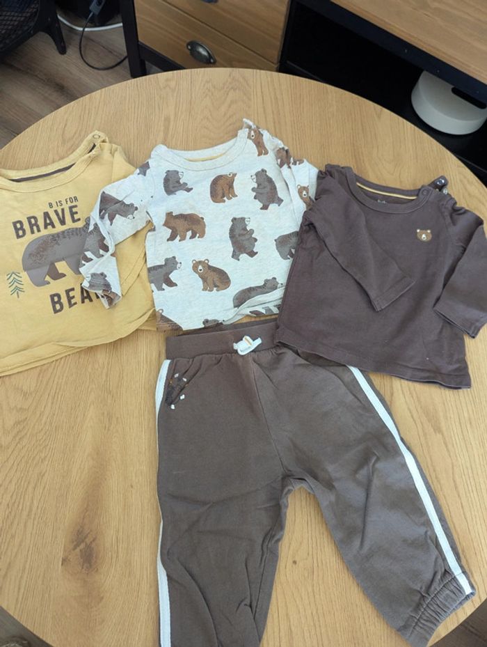Lot de 18 vêtements bébé garçon - photo numéro 3