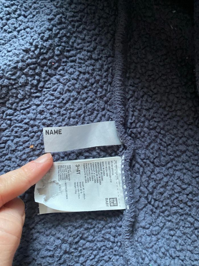 Veste moumoute 3/4 ans UNIQLO - photo numéro 2