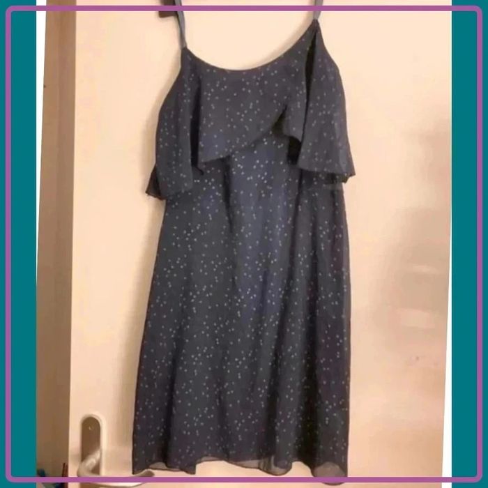 🌟🌟 Robe a bretelle bleue avec motif 🌟🌟 - photo numéro 3