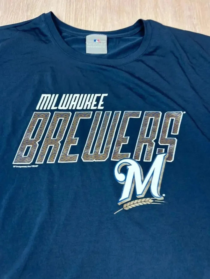 T-shirt MLB Milwaukee Brewers - Taille XL - photo numéro 5