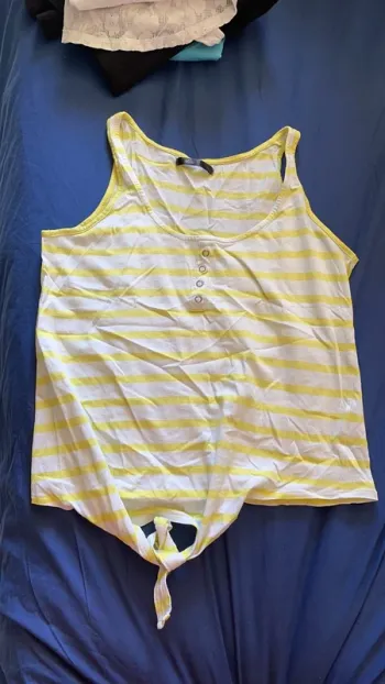 Débardeur jaune