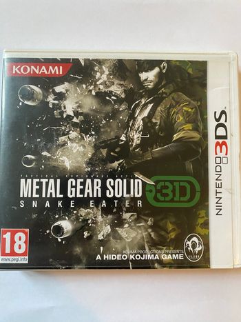 Metal gear solid snake eater 3ds
