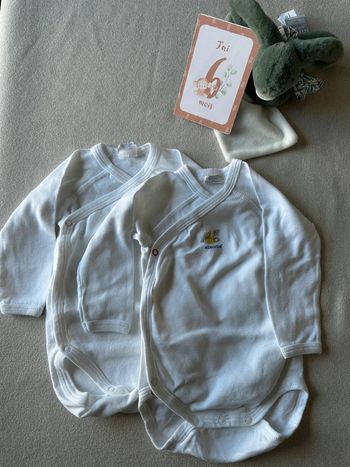 Lot de 2 bodies manches longues