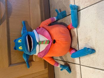 Peluche Bill Bigdil Vintage Lansay (à piles)