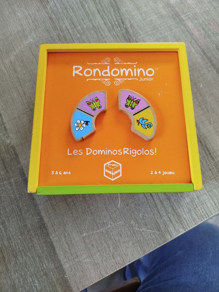 Domino animaux en bois