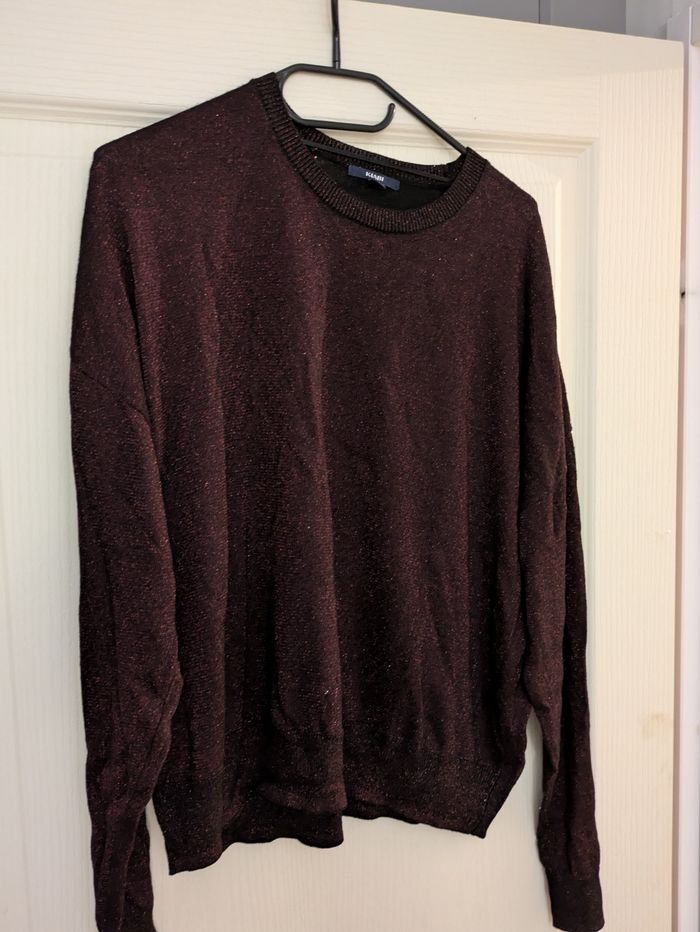 Pull léger a paillettes
