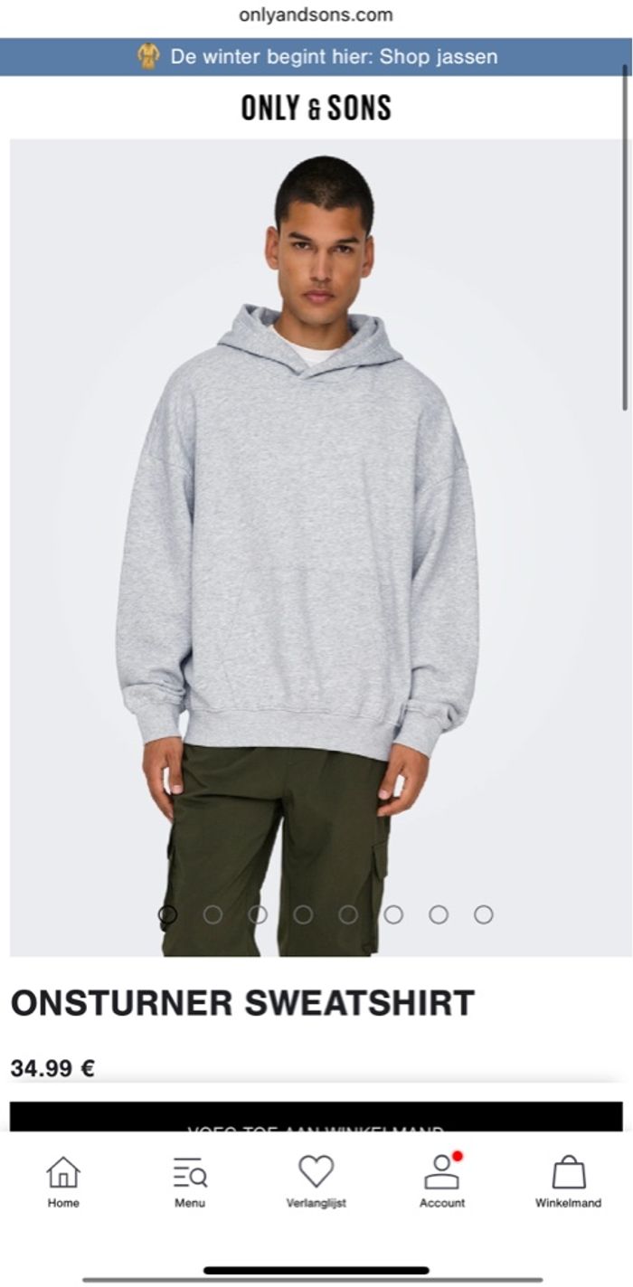 Pull Only&Sons gris - XXL - photo numéro 10