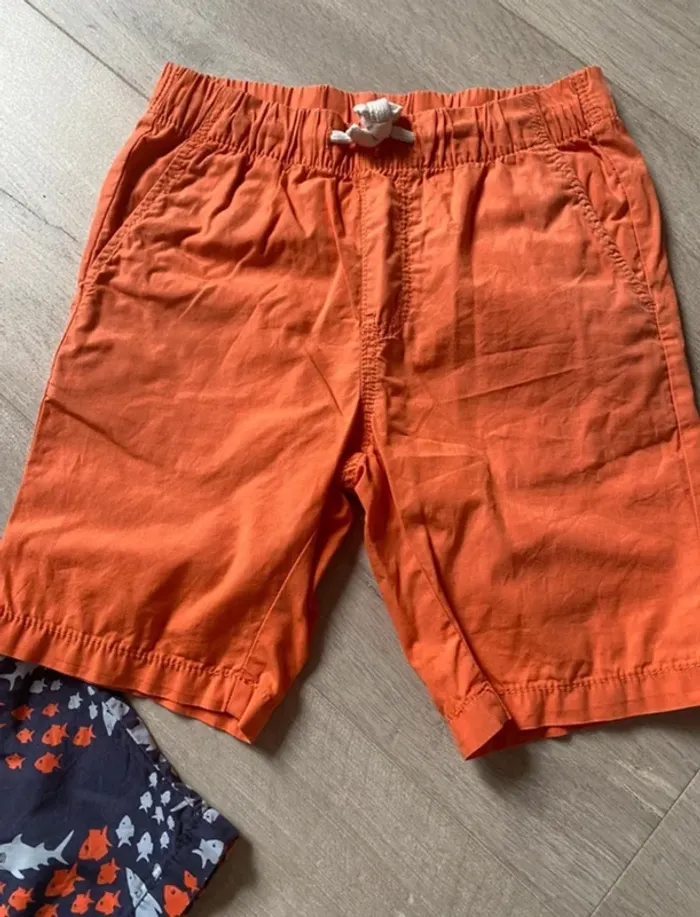 Lot de 2 short en toile H&m - photo numéro 3