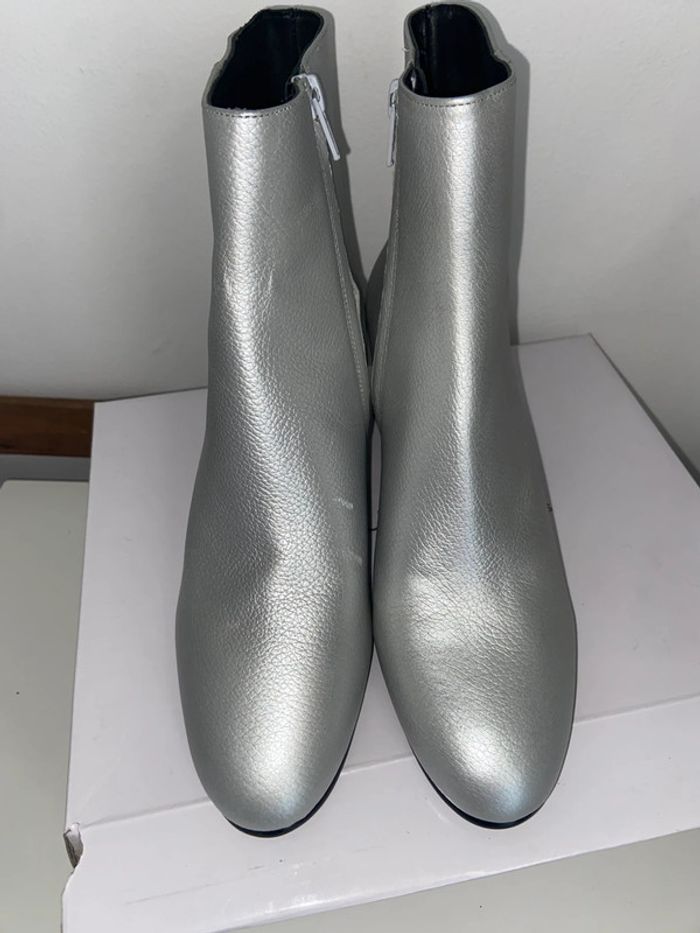 🌼Bottines argentées Karl Marc John🌼 - photo numéro 2