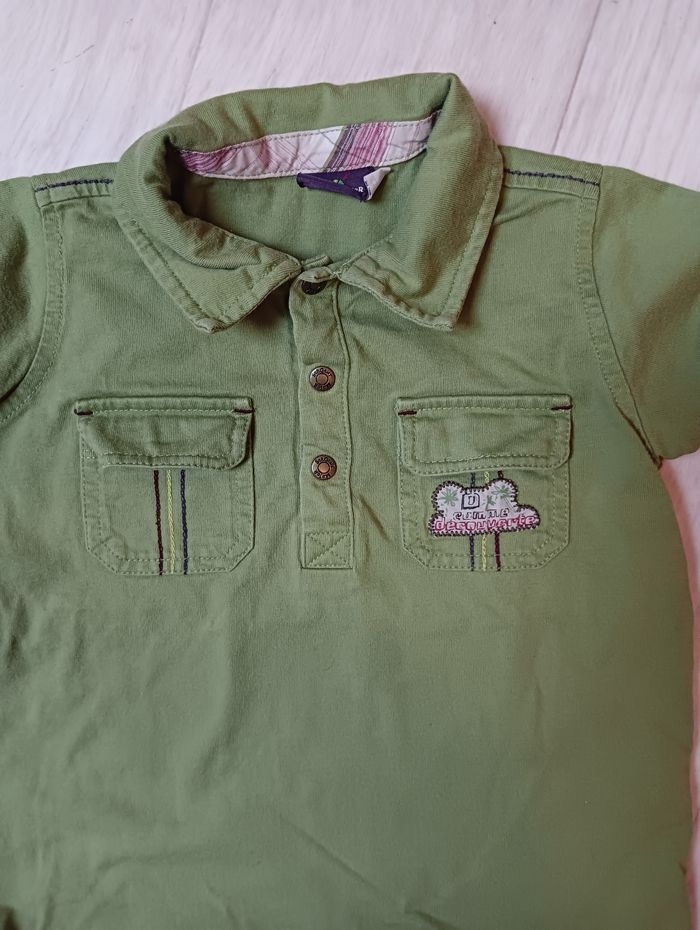 Lot 2 polos manches courtes 24 mois - photo numéro 4